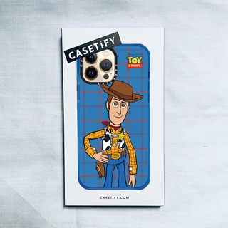 Casetify X Disnep PIXAR TOY STOORY Woody Deep Blue เคส IPhone 14 13 12 11 Pro MAX Mini XS MAX XR X SE 6 6S 7 8 Plus เคสนิ่ม