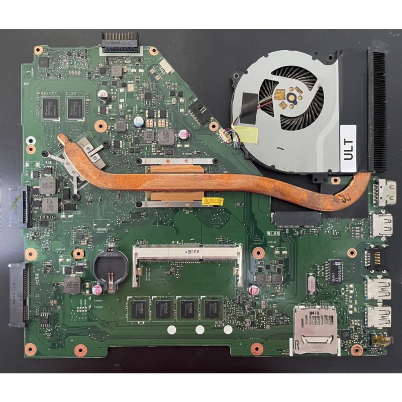 X550LA เมนบอร์ดต้นฉบับสำหรับ ASUS Vivo Book X550LD X550LC X550LD แล็ปท็อปเมนบอร์ด I3-4010U CPU 4G RA