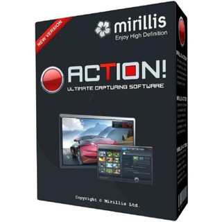 Mirillis Action บันทึกหน้าจอขณะเล่นเกม