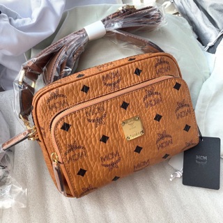 (ผ่อน0%)🚩แท้💯Mcm new camera bag(ไม่แท้คืนเงิน)