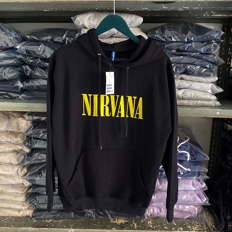 เสื้อฮู้ด Nirvana Yellow by H*M