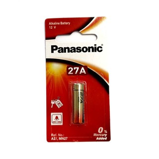 ถ่านรีโมทอัลคาไลน์ 27A panasonic