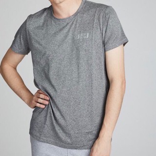 BODY GLOVE Basic Series Men Dry Cool Tee เสื้อโปโลคอกลมผู้ชาย สีเทาเข้ม DK.Grey