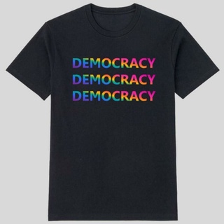 HOT!! เสื้อคณะราษฎร เสื้อประชาธิปไตย เยาวชนปลดแอก DEMOCRACY (ยอดนิยม)