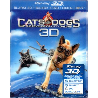 Cats &amp; Dogs: The Revenge of Kitty Galore - 3D (Blu-ray) (O-ring) (ไม่มีไทย)