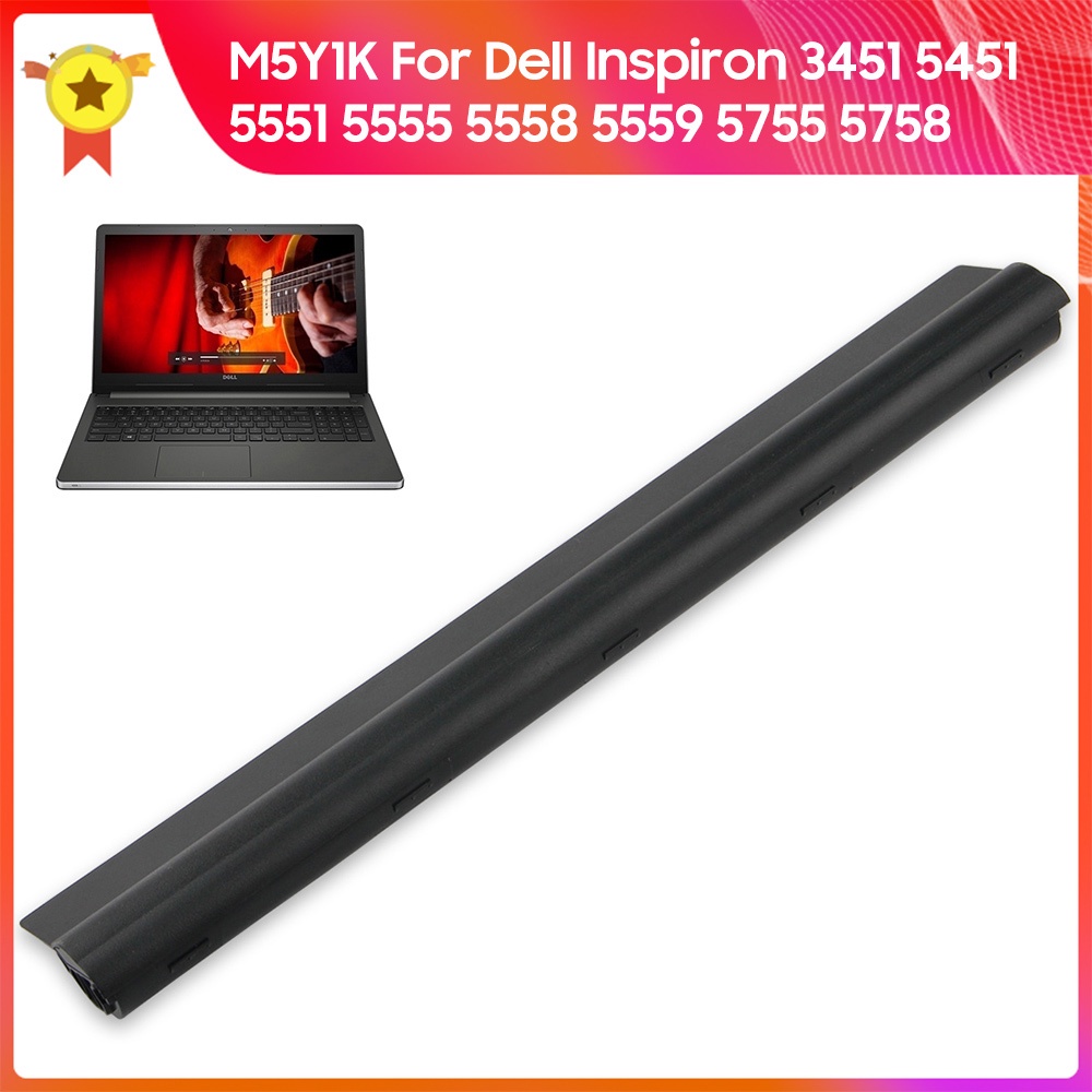 Laptop Replacement Battery K185W M5Y1K for Dell Inspiron 3451 5451 5551 5555 5558 5559 5755 5758 355
