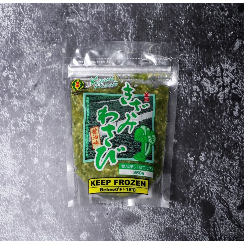 KIZAMI WASABI ~わさび漬 250G วาซาบิดอง วาซาบิ ราคาถูก