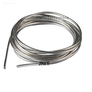 Silver RF Coaxial cable RG405 Semi-Flexible Wires Antenna RG405 086 Cable 50ohm 1m 5m 10m