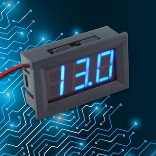 ☭☭☭โวลต์มิเตอร์ 0.56 นิ้ว LED Display DC 4.5-30 V Two-wire