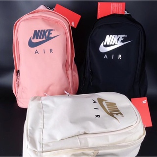 MIZU [ของแท้ 100%] ของแท้ Nike กระเป๋าเป้  เพชรกระเป๋านักเรียนเลเซอร์