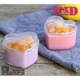 ถ้วยพุดดิ้ง ถ้วยมูสรูปหัวใจ 140 ml