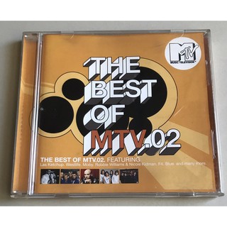 ซีดีเพลง ของแท้ ลิขสิทธิ์ มือ 2 สภาพดี...ราคา 179 บาท อัลบั้มรวมฮิต “The Best of MTV.02”