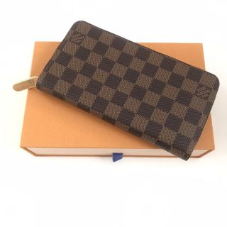 New Lv zippy damier brown  dc20