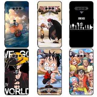 เคส เสี่ยวมี่ Xiaomi Black Shark 4 4S Shark 5 Shark5 Pro Case การ์ตูน One Piece เคสซิลิโคน Soft TPU โทรศัพท์มือถือ Back เคส