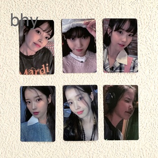 Bhy 10 ชิ้น / เซต Kpop IU สตรอเบอร์รี่ ดวงจันทร์ โฟโต้การ์ด โปสการ์ด โลโม่การ์ด สําหรับแฟนไอดอล คอลเลกชัน