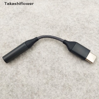 Takashiflower / Type C 3.5 สายแจ็คหูฟัง สายสัญญาณเสียง Aux สําหรับอะแดปเตอร์หูฟัง Usb เป็น