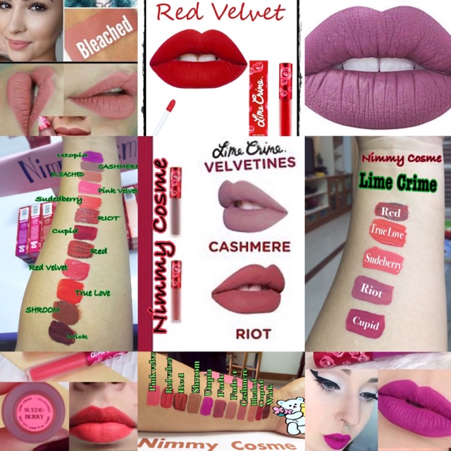 Lime Crime liquid lipstick