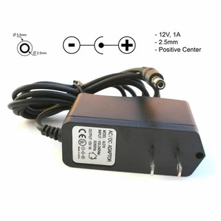 Adapter 12V 1.0A สำหรับ กล้องวงจรปิด ทุกรุ่น ทุกยี่ห้อ กล่อง Android (บางรุ่น) แทนตัวเก่าที่เสียได้เลย