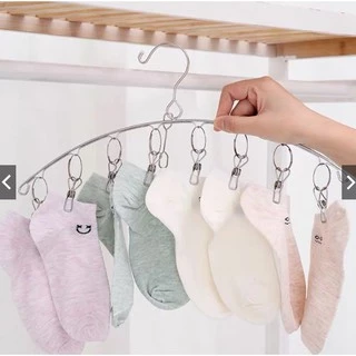 พร้อมส่ง ไม้แขวนเสื้อ ไม้แขวนเสื้อสแตนเลส 304แท้ แพ็ค10ชิ้น แขวนกางเกงเสื้อผ้าขนหนู คุณภาพดีสุดแข็งแรงทนทาน