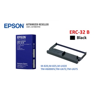 หมึกพิมพ์ Printer Epson ERC-32 Black Ribbon Cartridge คุณภาพดี ราคาถูก