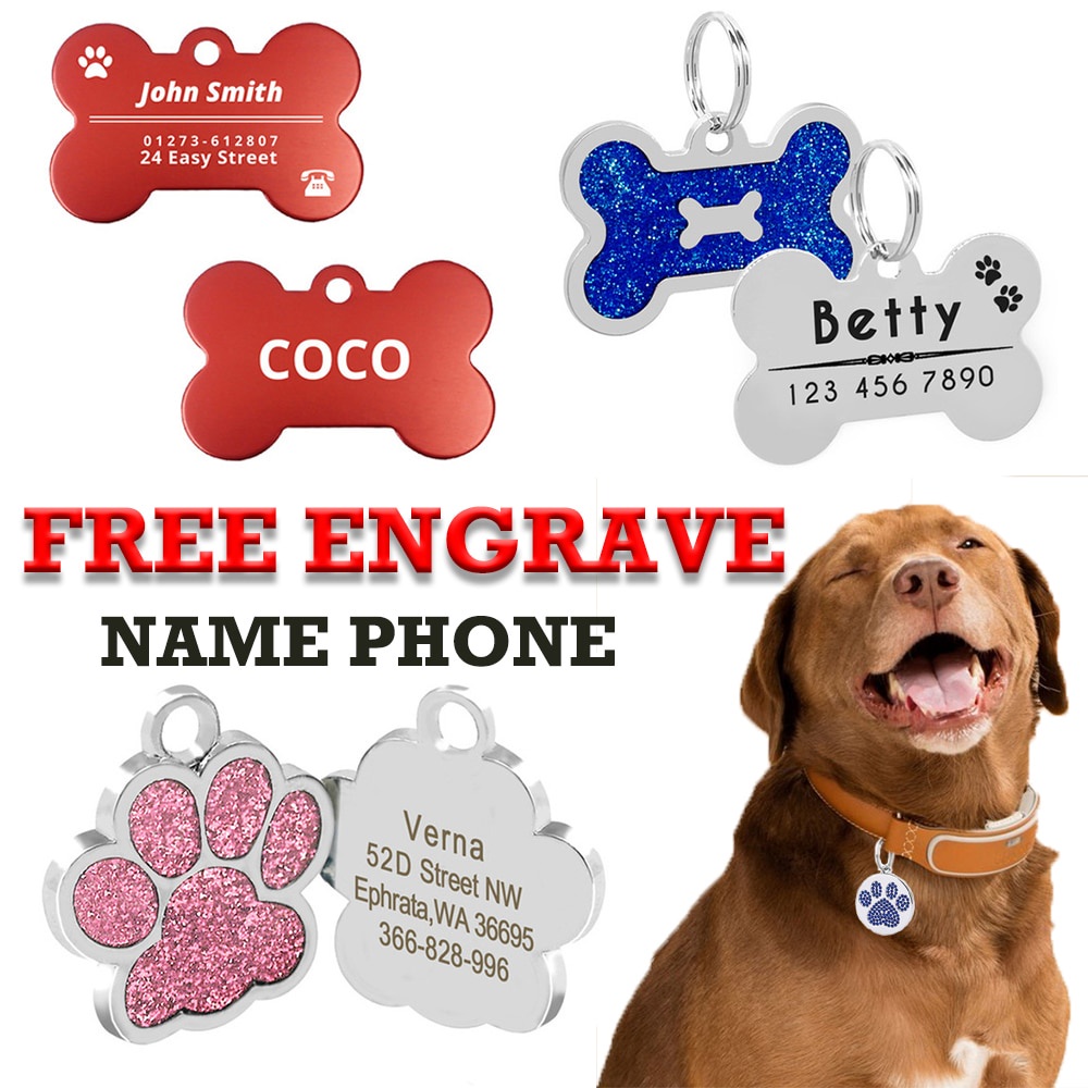 【RIZER】ป้ายแท็กชื่อ Id อุปกรณ์เสริม สําหรับสัตว์เลี้ยง สุนัข แมว