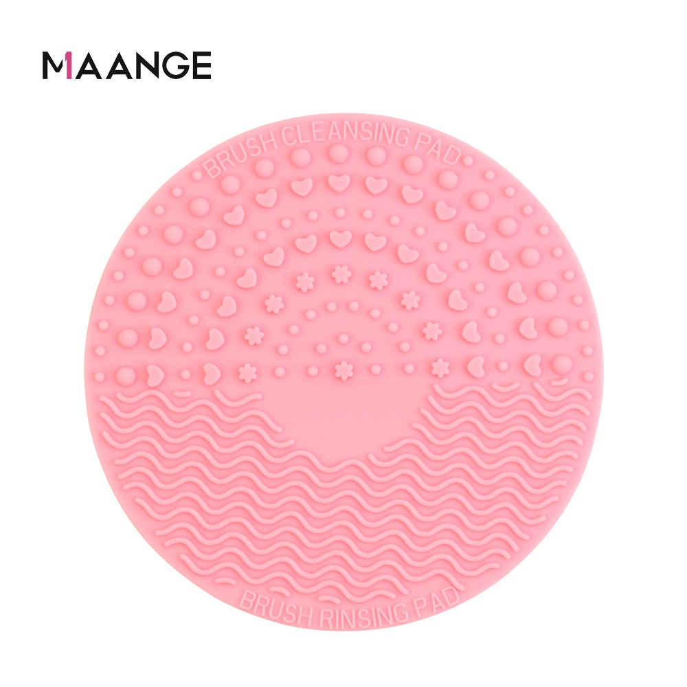 MAANGE 1ชิ้น ความต้องการ แปรงแต่งหน้าซิลิโคนทําความสะอาดเครื่องมือซักผ้า