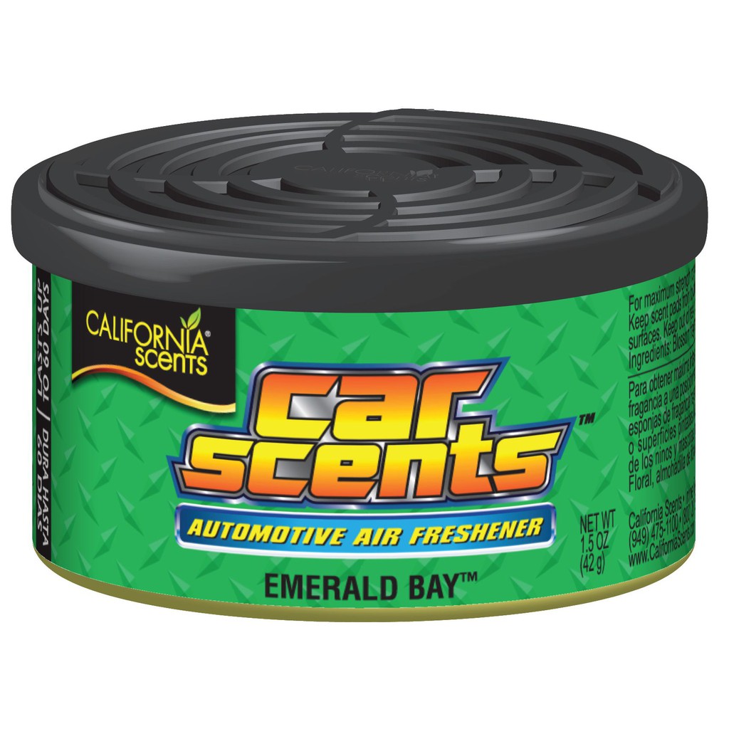 น้ำหอม California Scents กลิ่น emerald bay หอมนานกว่า 60 วัน ไฟเบอร์หอมปรับอากาศในรถยนต์ ใช้ได้ในรถยนต์, ในห้อง , บ้าน