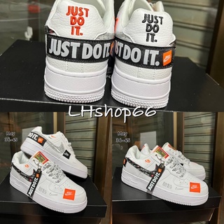 💎รองเท้าผ้าใบ N Air Forc1 Just Do It งานHiend พร้อมกล่อง รองเท้าผ้าใบ