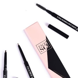 Face So Super slim eyebrow pencil เขียนคิ้ว เฟซโซ ซุปเปอร์สลิม