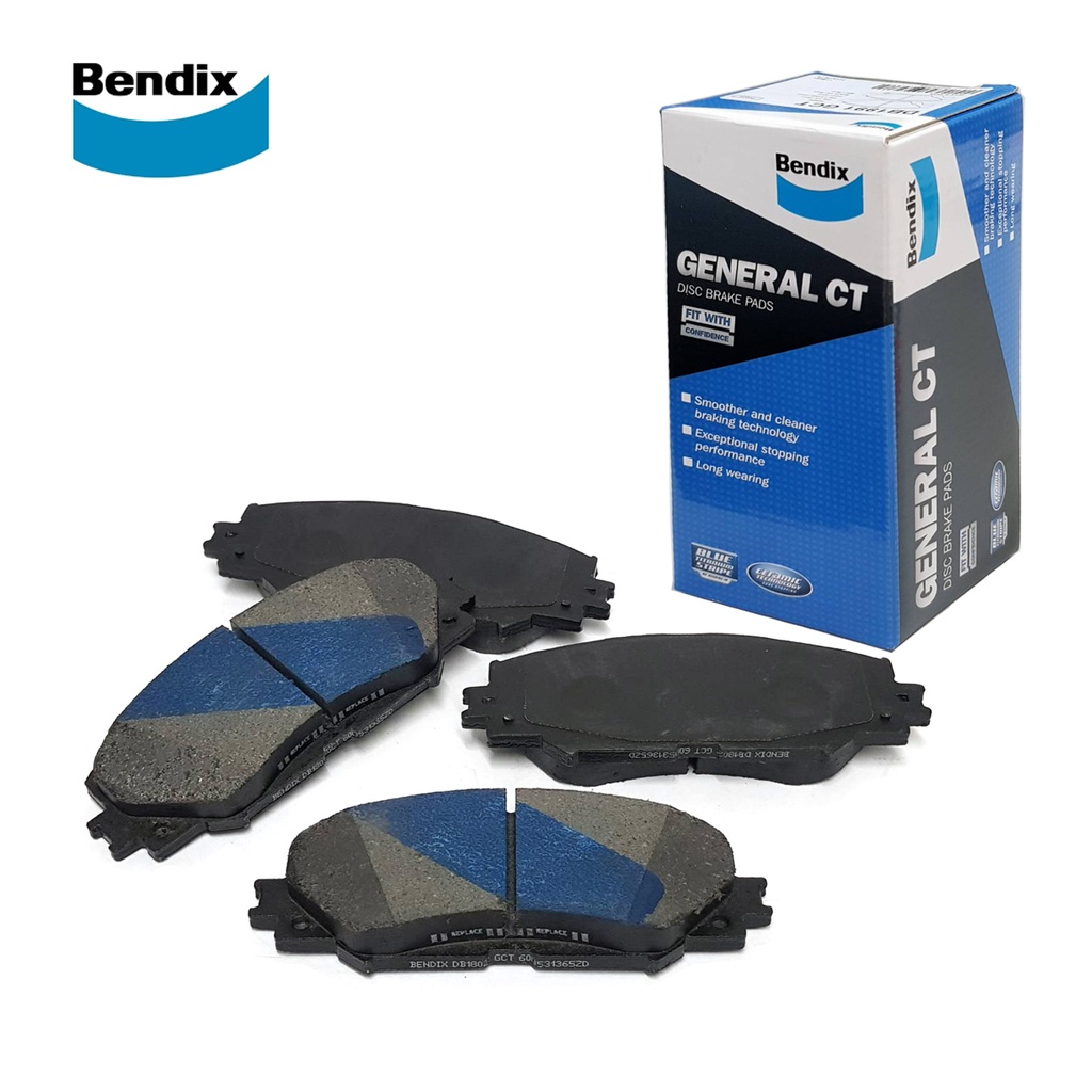 ผ้าเบรค HONDA CIVIC EG /92-95,JAZZ GD /03-07,CITY ZX /03-07,BRIO / BRIO AMAZE /11 ผ้าเบรคBENDIX  DB1262-GCT