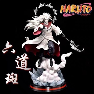 โมเดลฟิกเกอร์นารูโตะ GK Uchiha Flying Spot Six-Tao Cairy Big Figures แฮนด์เมด ของขวัญ สําหรับตกแต่ง❤