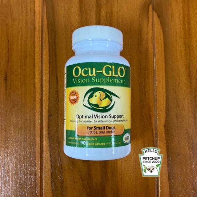 Ocu-glo Small 90 Capsules บำรุงสายตาสุนัข (หมดอายุ 01/2024) สินค้าพร้อม