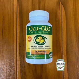 9.9 รับคอยคืน 25% ได้คืน 600 บาท_Ocu-glo Small 90 Capsules บำรุงสายตาสุนัข (หมดอายุ 03/2025) สินค้าพร้อมส่ง