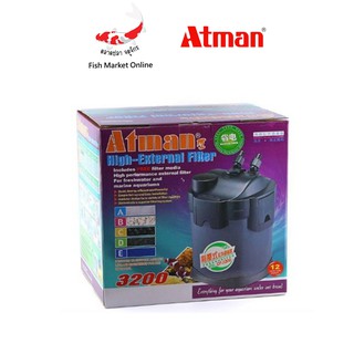 เครื่องกรองน้ำ เครื่องกรองน้ำตู้ปลา ตู้ปลา ATMAN รุ่น UF3200 สำหรับตู้ปลา