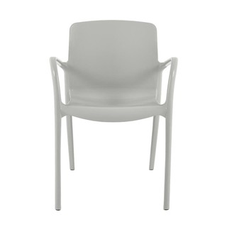 Chair table CHAIR SPRING LILLY GREY Outdoor furniture Garden decoration accessories โต๊ะ เก้าอี้ เก้าอี้พนักพิงท้าวแขน S