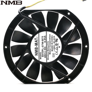 For NMB 5910PL-07W-B75 17025 17cm 170mm DC 48V 0.85A slim industrial cabinet cooling fan