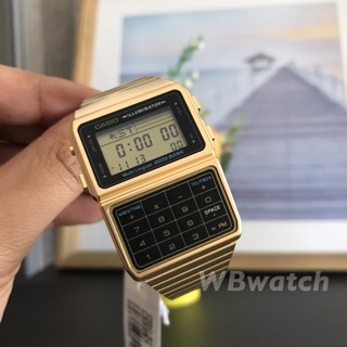 นาฬิกาคาสิโอ Casio รุ่น DBC-611G-1 สีทองยอดฮิต วินเทจ ของแท้ รับประกัน 1 ปี WBwatch