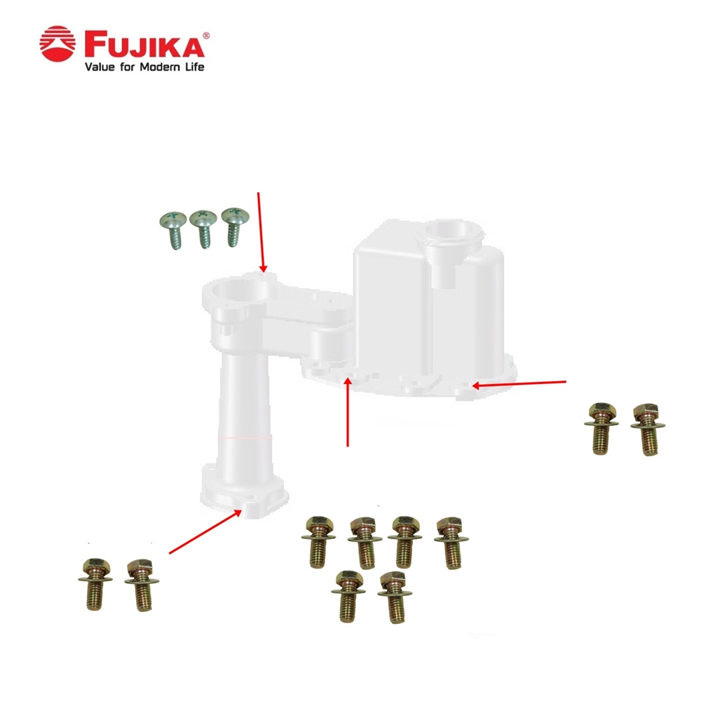 FUJIKA น็อต สกรู หัวเรือนปั๊ม อะไหล่เครื่องปั๊มน้ำ ฟูจิก้า (ขายแยกชุด)