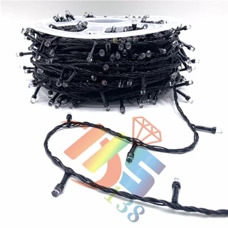 ไฟตกแต่ง (หกเหลี่ยม) LED 100เมตร 50 เมตร ไฟคริสต์มาส ไฟแต่งห้อง ไฟกระพริบ ปรับได้ 8 โหมด (มีหลายรุ่น)