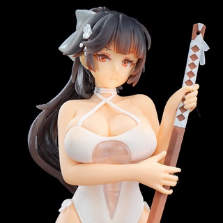 Ijn Takao โมเดลฟิกเกอร์ PVC อนิเมะเกม Azur Lane 1/7 บรรจุในกล่อง 19 ซม. สําหรับของขวัญวันเกิด