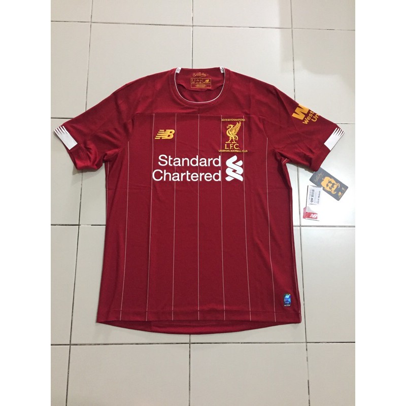 เสื้อแท้ Liverpool 2019/20 ปัก แชมป์เปี้ยน