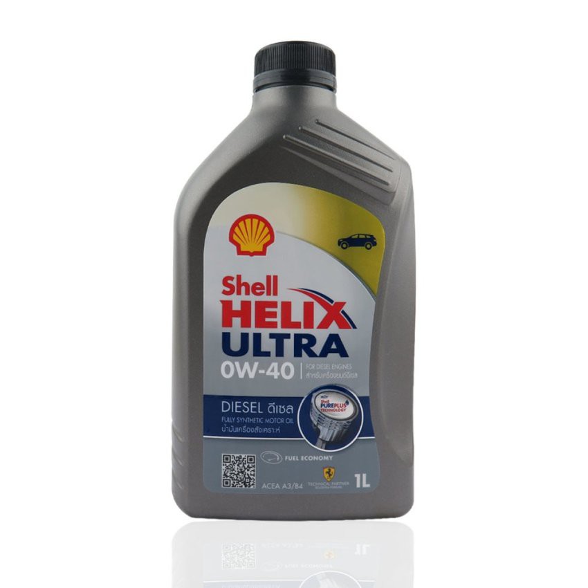 SHELL น้ำมันเครื่อง HELIX ULTRA 0W-40 ดีเซล สังเคราะห์แท้ 💯 1 ลิตร
