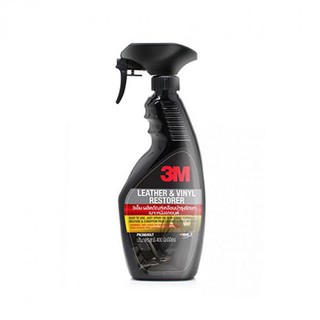 3M ผลิตภัณฑ์ทำความสะอาด LEATHER &amp; VINYL RESTORER เคลือบเงาเบาะหนังและไวนิล