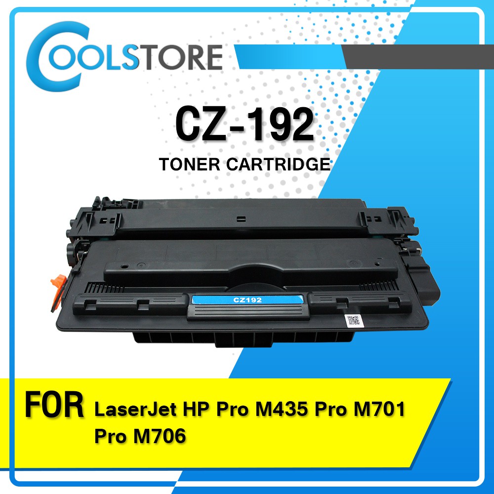 COOLS หมึกเทียบเท่า Z192/HP Z192/Z192/CZ192A/93A/92A For HP Laserjet Pro MFP M435nw/M706n/M701n/M435