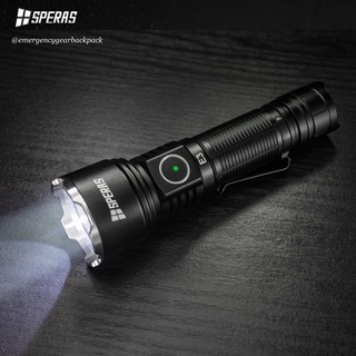 SPERAS E3 1300LMS 350M EDC Tactical Flashlight