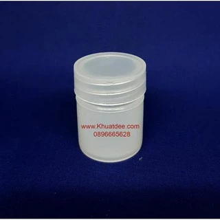 ขวด 8 มล.(100 ใบ) พลาสติก สีขาวขุ่น (สำหรับพิมเสนน้ำ)