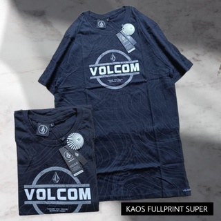 เสื้อยืดผ้าฝ้ายพิมพ์ลายแฟชั่น เสื้อยืด ลาย Volcom Super Premium