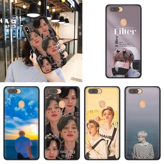 เคสโทรศัพท์ซิลิโคน TPU แบบนิ่ม ลาย Bts Jimin สําหรับ OPPO F17 R17 Pro R9 F1 Plus R9S R15 A1K A54 4G 5G