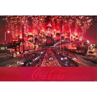 โปสเตอร์ Coke โค้ก Coca-Cola โคคา-โคล่า โปสเตอร์โค้ก โปสเตอร์ติดผนัง โปสเตอร์สวยๆ ภาพติดผนังสวยๆ poster ส่งEMSด่วนให้คะ