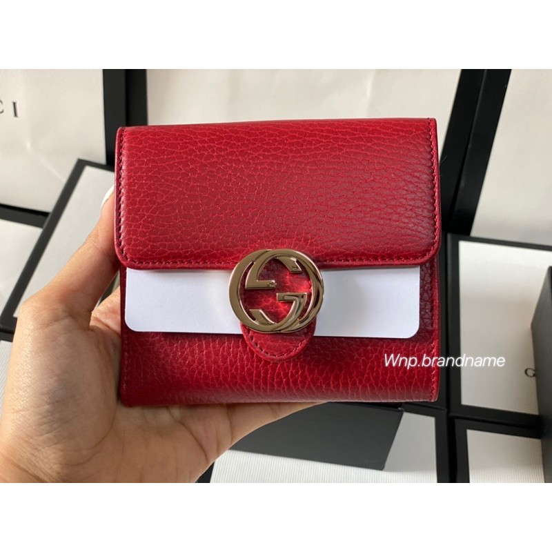 New Gucci interlocking wallet